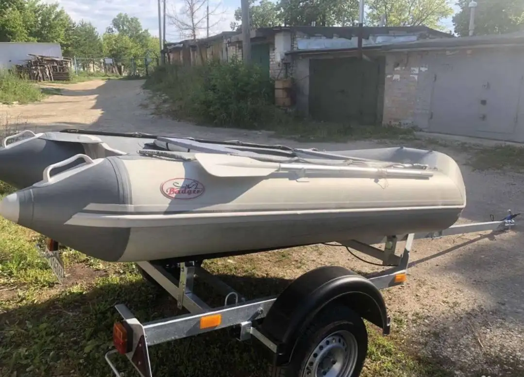 Продам моторную лодку Badger 340 с мотором Tarpon 9.9 - Барахолка в Самара