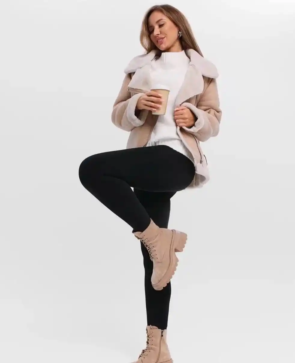 Продам теплые леггинсы с мехом