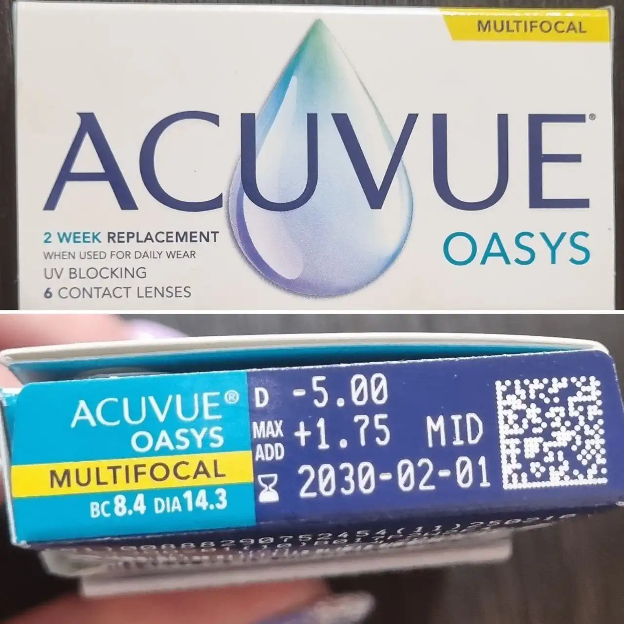 Продам мультифокальные линзы