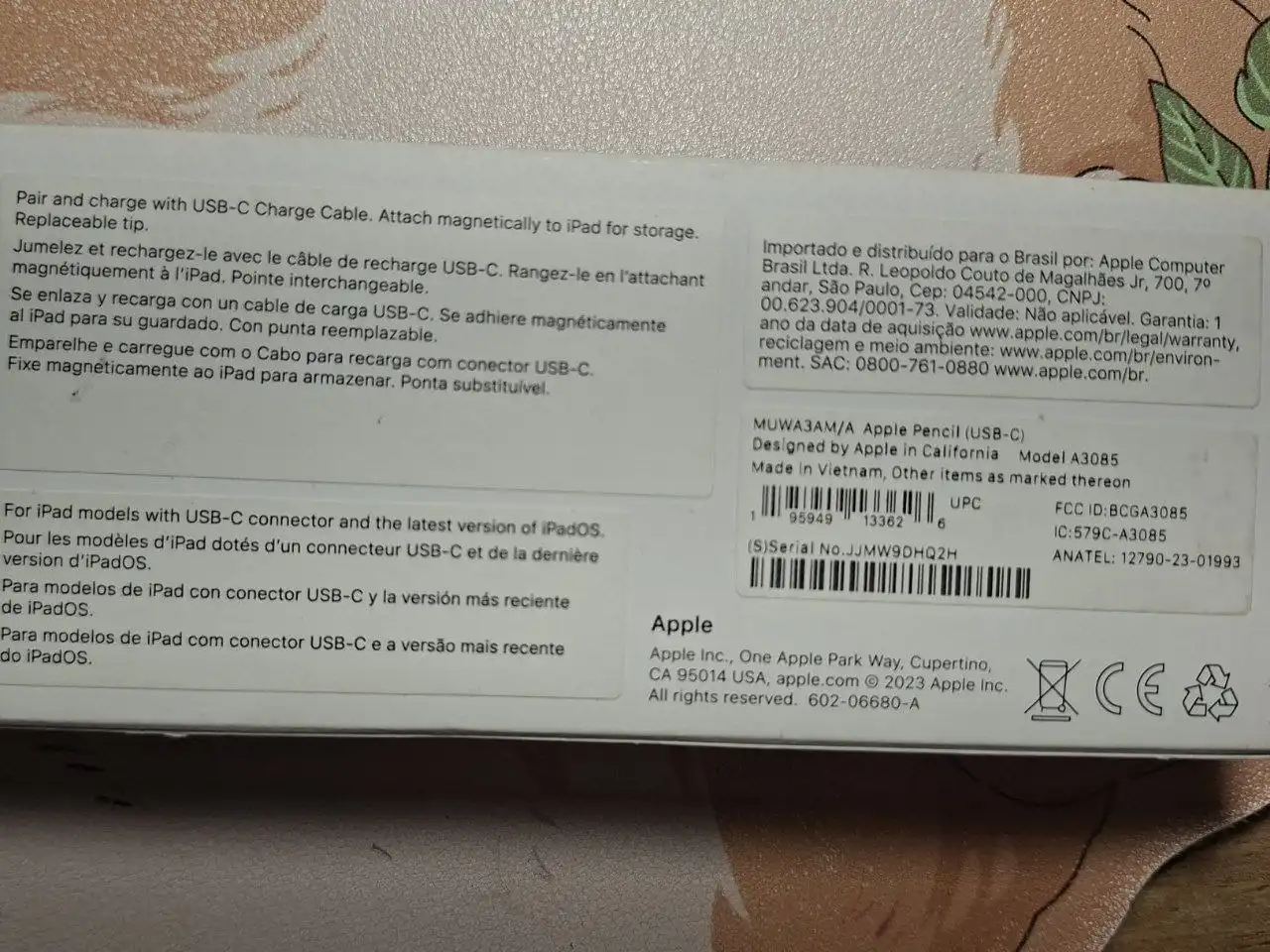 Продажа Apple Pencil (USB-C)