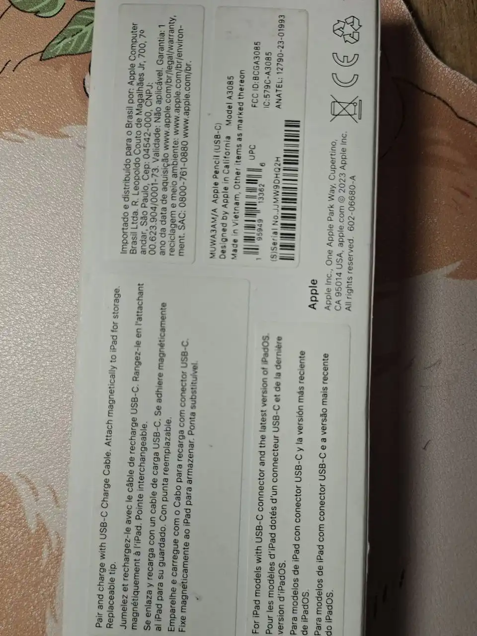 Продам Apple Pencil (USB-C) в идеальном состоянии