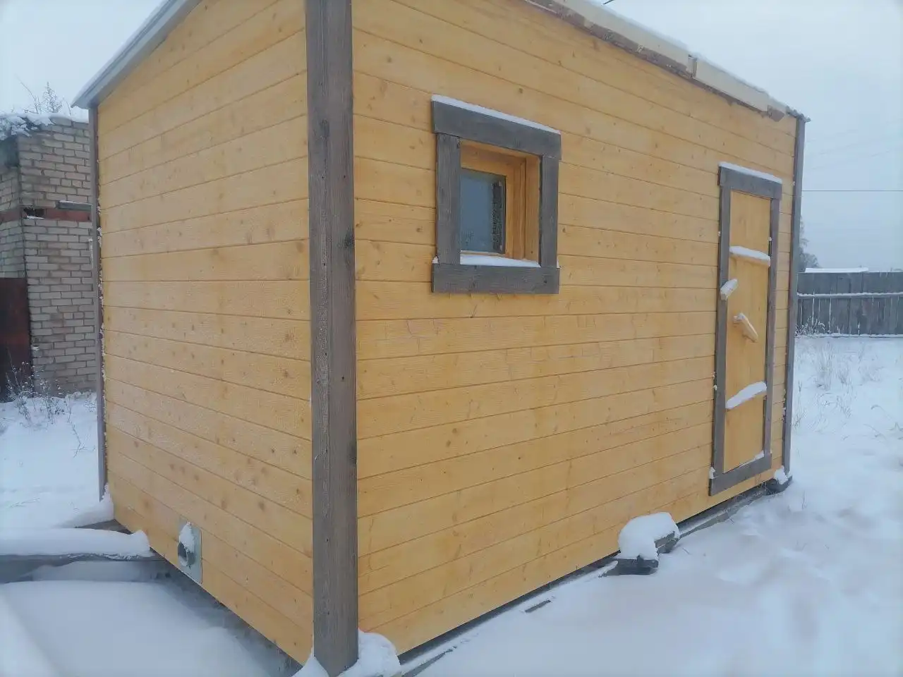 Баня 2,4х4 в наличии