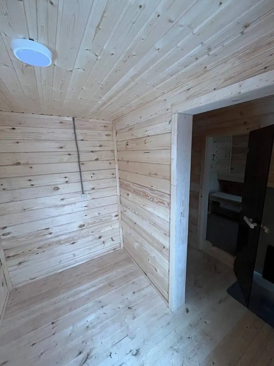 Баня из профилированного бруса 2,4х5