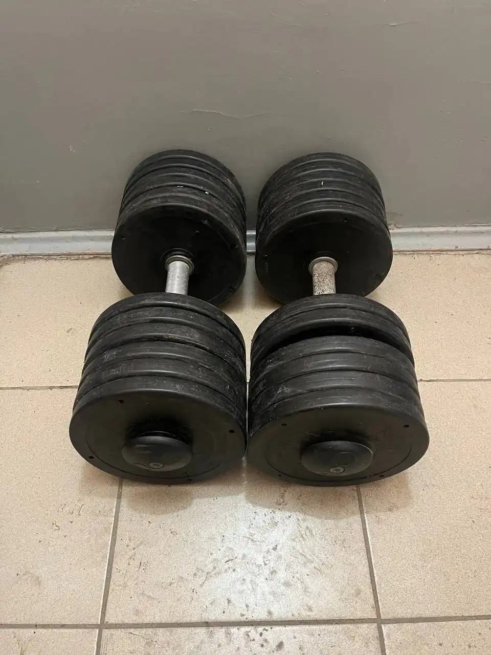 Продажа профессиональных разборных гантелей Vasil-Gym 60 кг - Спортивные товары (Барахолка) в Челябинск