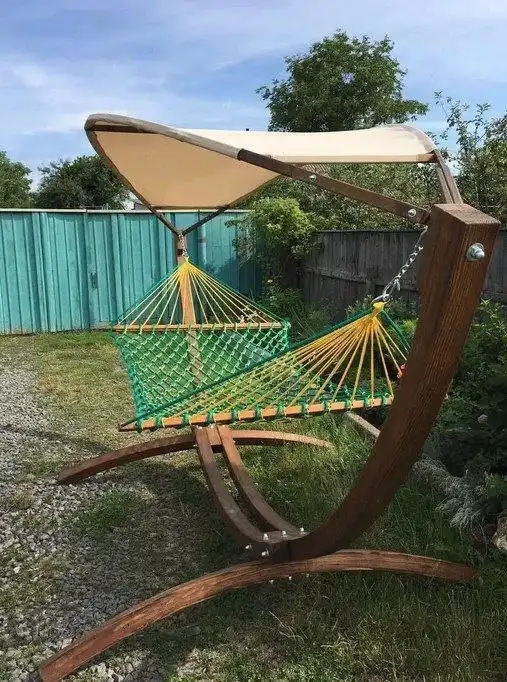Гамак с каркасом и зонтиком - Туризм и отдых на природе (Хобби и отдых) в Челябинск