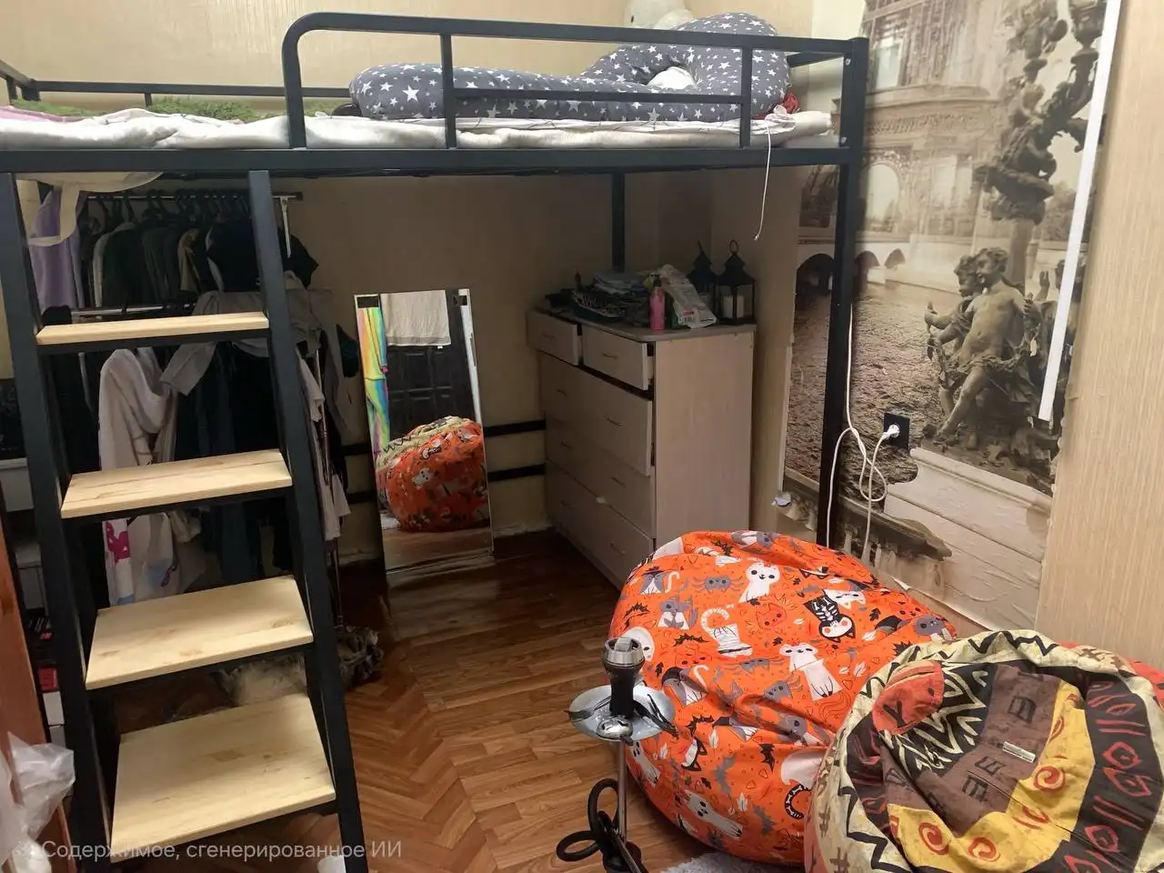 Продажа лофт кровати-чердака с матрасом - Мебель (Для дома и дачи) в Челябинск