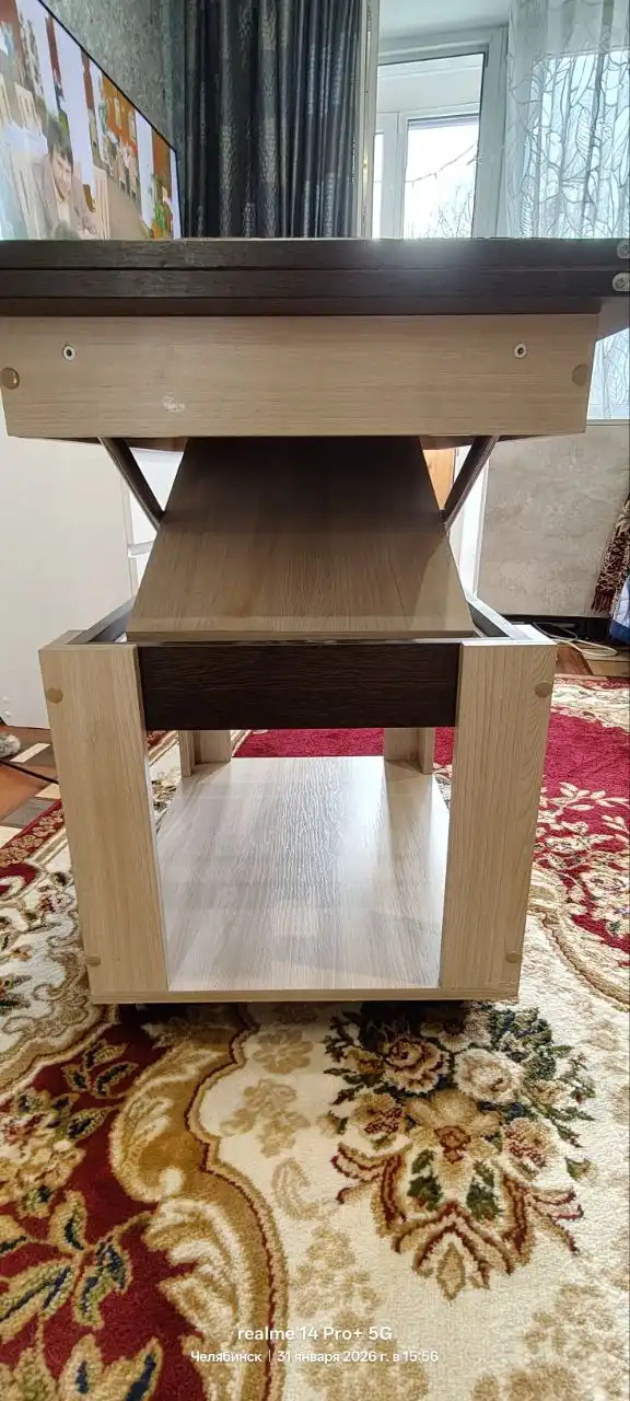 Журнальный столик раскладной б/у - Мебель (Для дома и дачи) в Челябинск