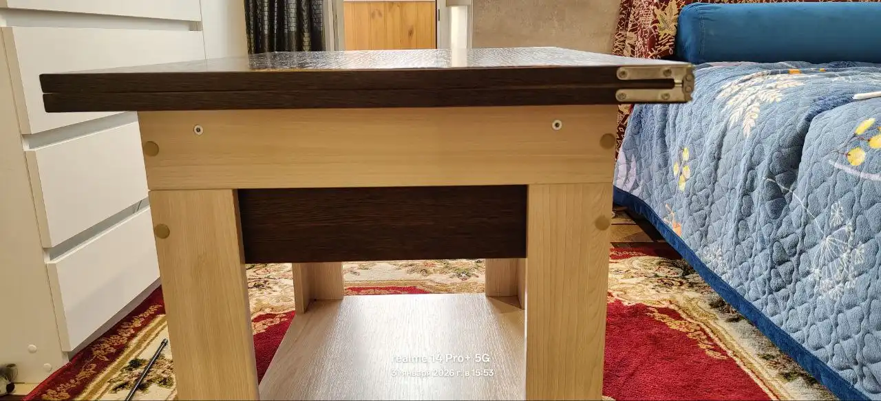 Журнальный столик раскладной б/у - Мебель (Для дома и дачи) в Челябинск