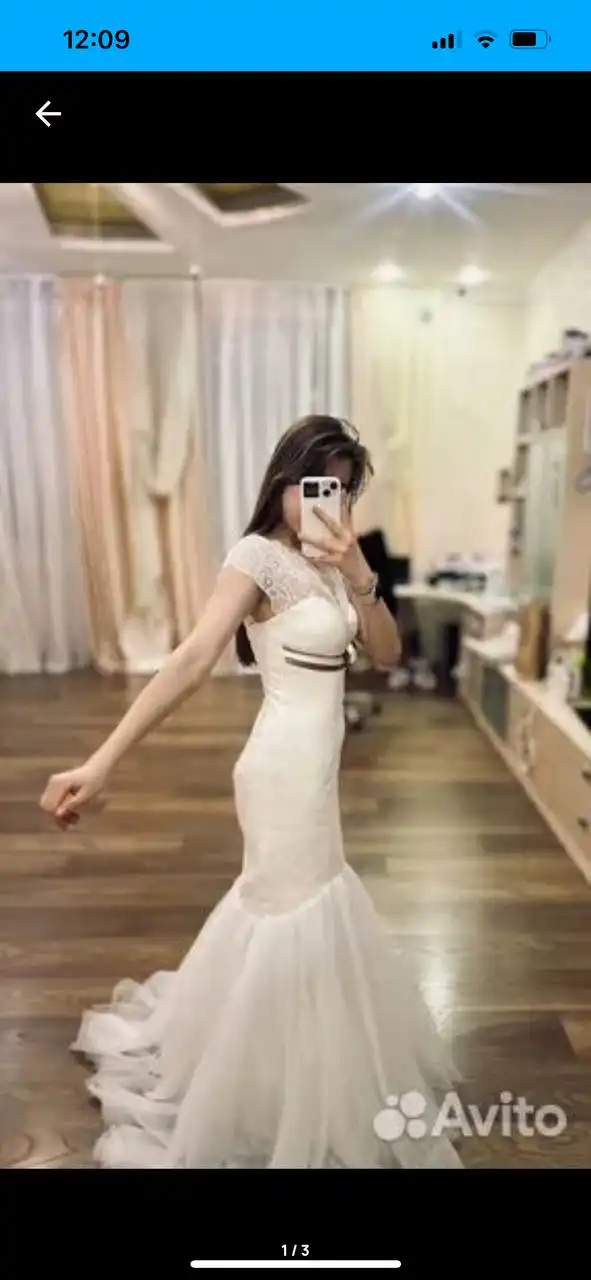 Свадебное платье силуэт рыбка - Свадебные платья (Одежда) в Челябинск