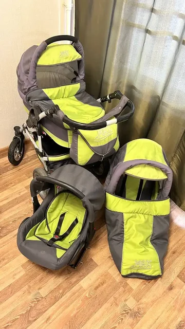 Коляска 3 в 1 с автокреслом-бустером - Коляски в Челябинск