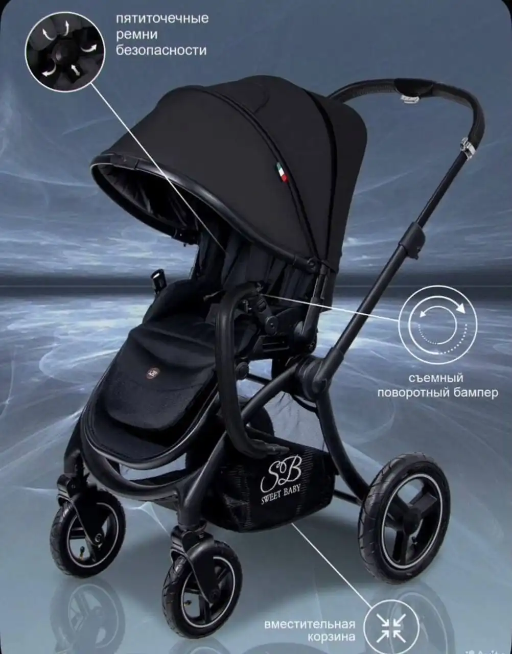 Продаем коляску после одного ребенка с доп. аксессуарами - Коляски (Товары для детей) в Челябинск