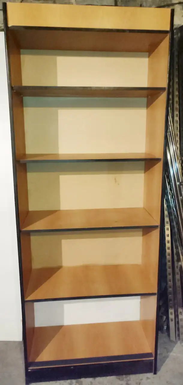 Стеллаж ЛДСП коричневый 220x86x40 см - Для дома и дачи в Челябинск