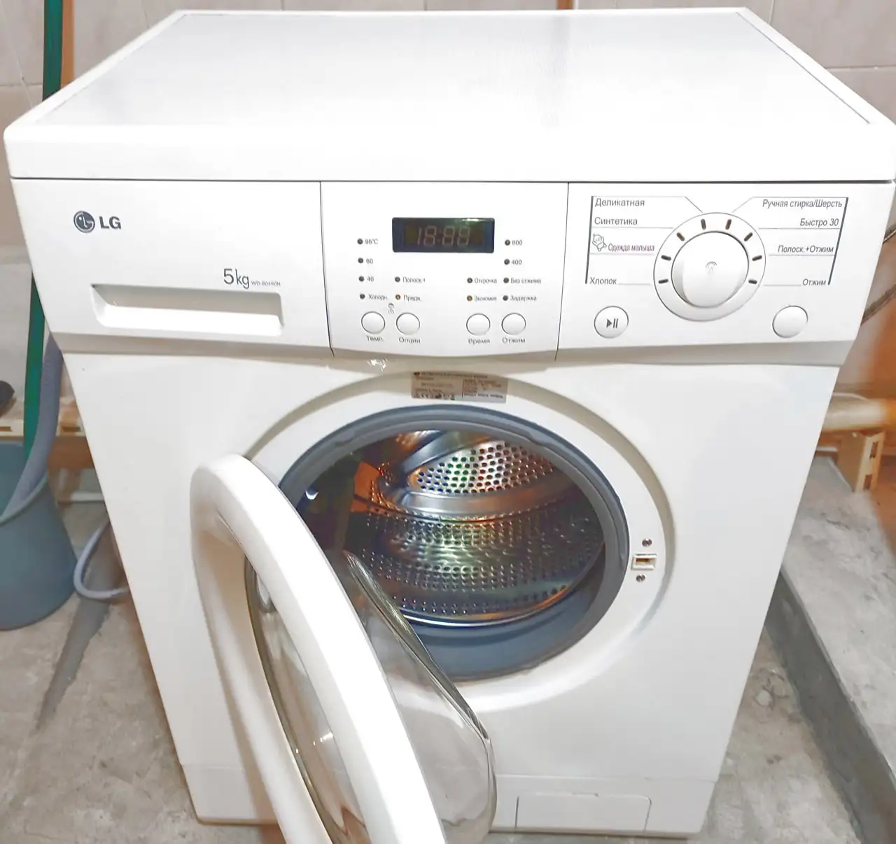 Стиральная машинка LG 5КГ модель WD-80490N - Барахолка в Челябинск