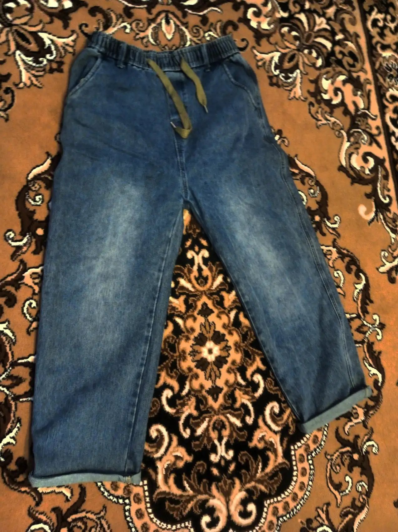 Продам джинсы широкие размер L - Джинсы (Одежда) в Челябинск