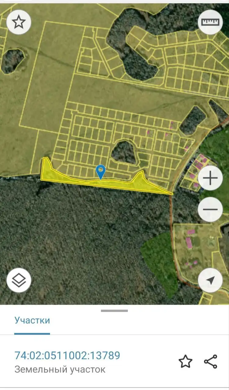 Участок в форме самолета для сельхоз использования у озера Кумкуль - Земельные участки (Недвижимость) в Челябинск