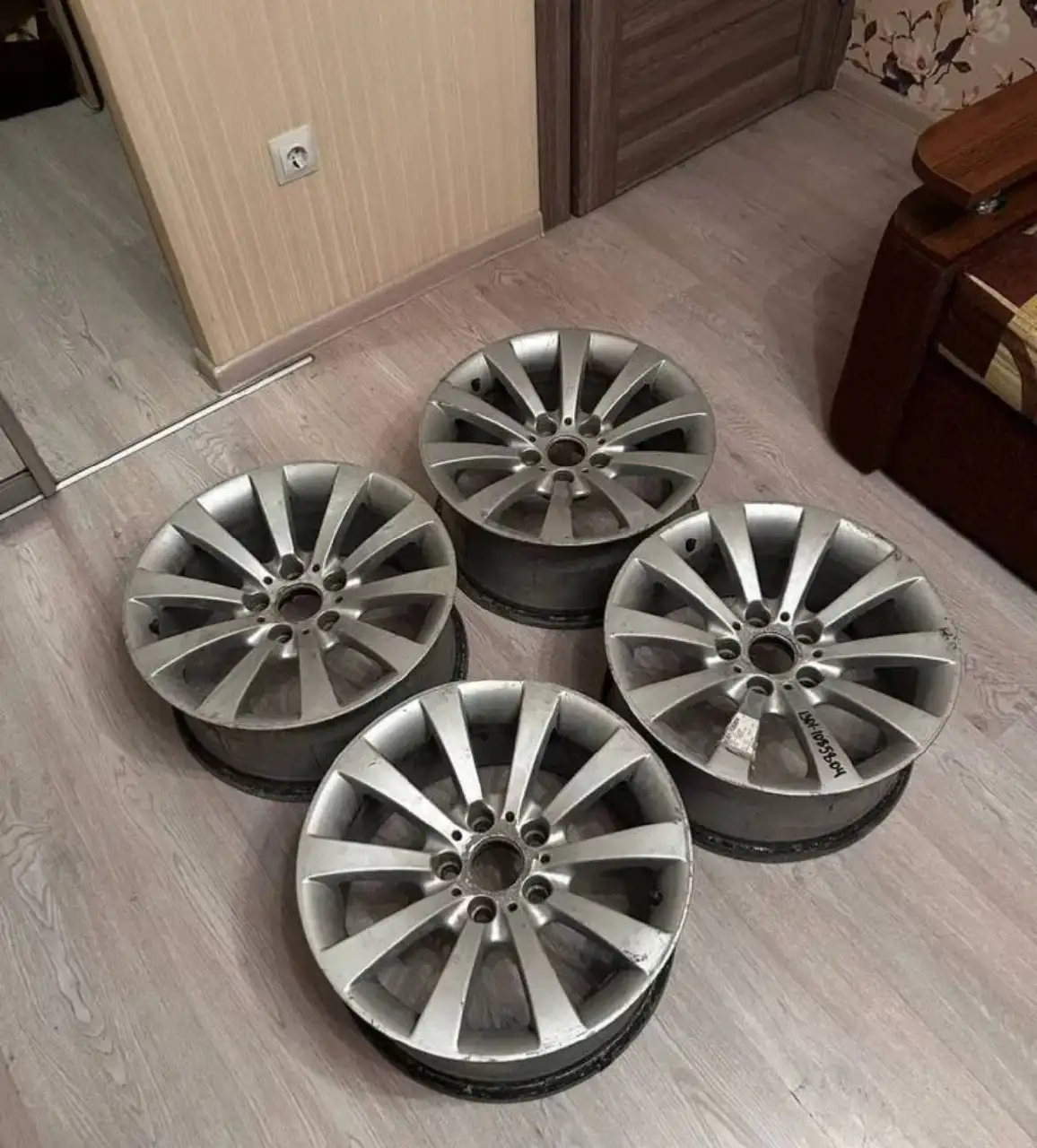 Литые диски для BMW E60 17 дюймов - Диски и шины (Запчасти) в Челябинск