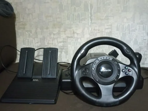 Продам/обменяю руль + педали Defender - Игры в Челябинск