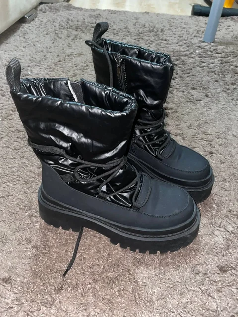 Зимние ботинки 39 размер с овечьей шерстью - Обувь в Челябинск