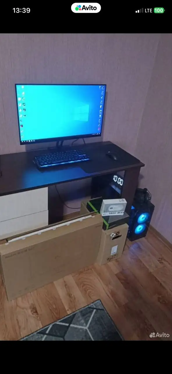 Игровой ПК с монитором для обмена на приставку - Компьютеры и комплектующие (Электроника) в Челябинск