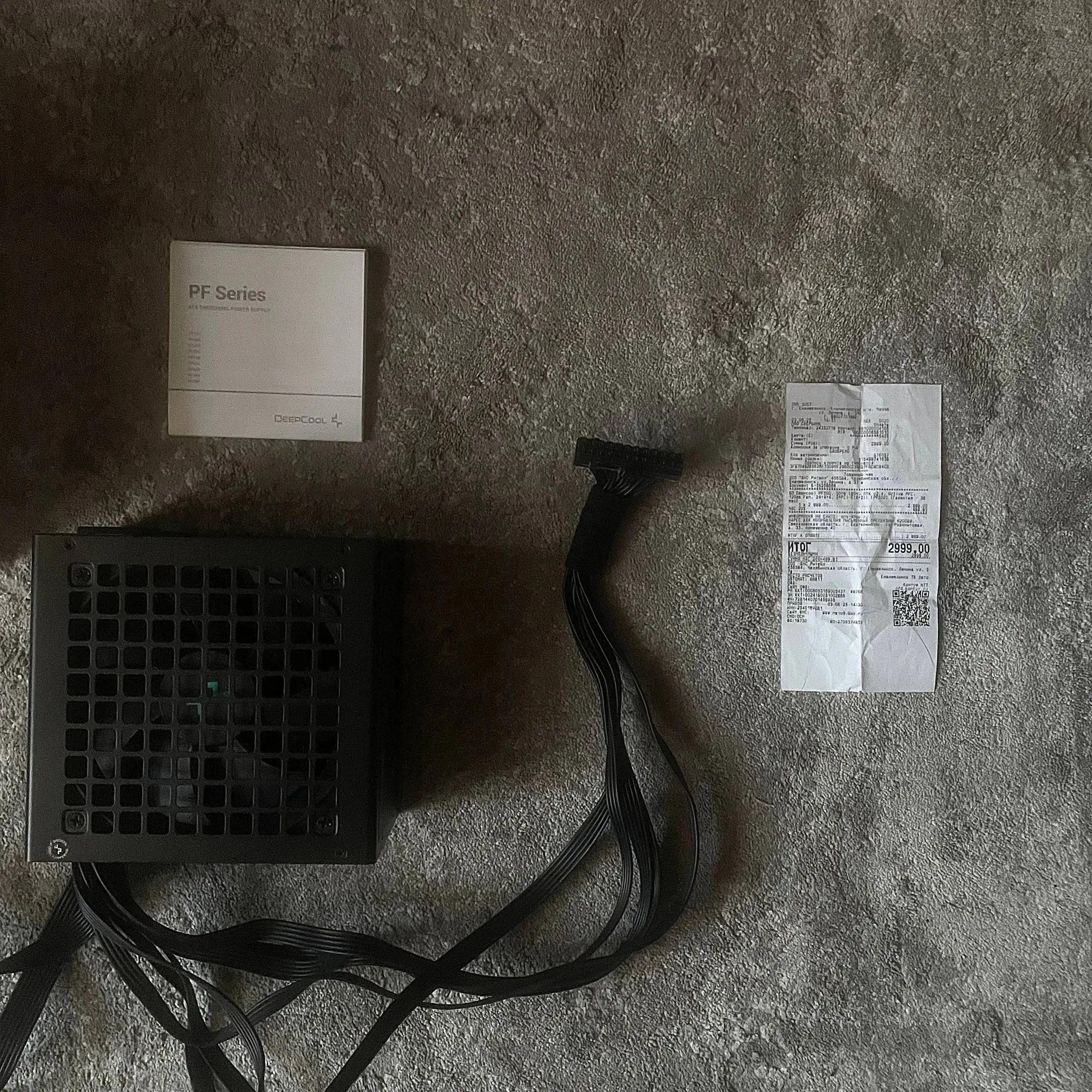 Блок питания Deepcool PF500 500Вт - Компьютерные комплектующие (Электроника) в Челябинск