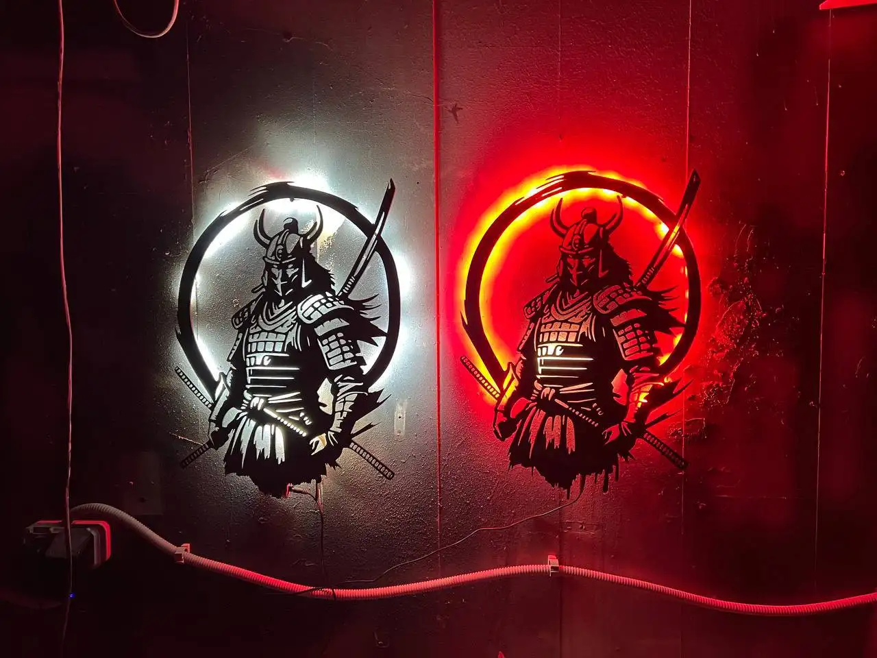 Панно с подсветкой «Самурай» - Декор (Барахолка) в Челябинск