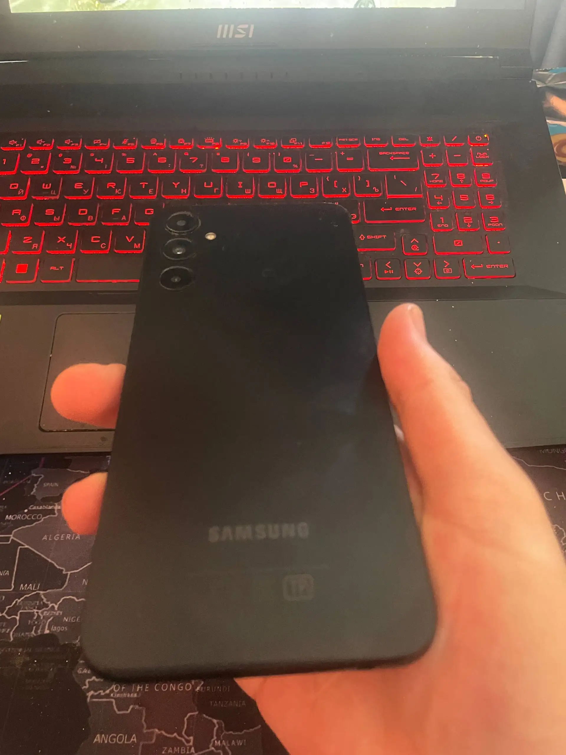 Смартфон Samsung A05 с незначительным повреждением - Смартфоны (Электроника) в Челябинск