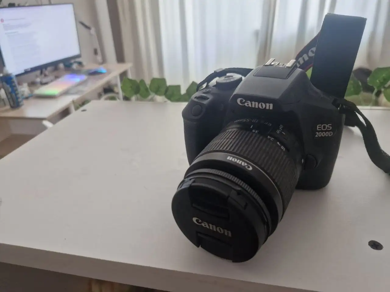 Canon EOS 2000D фотоаппарат полный комплект - Фотоаппараты (Электроника) в Челябинск