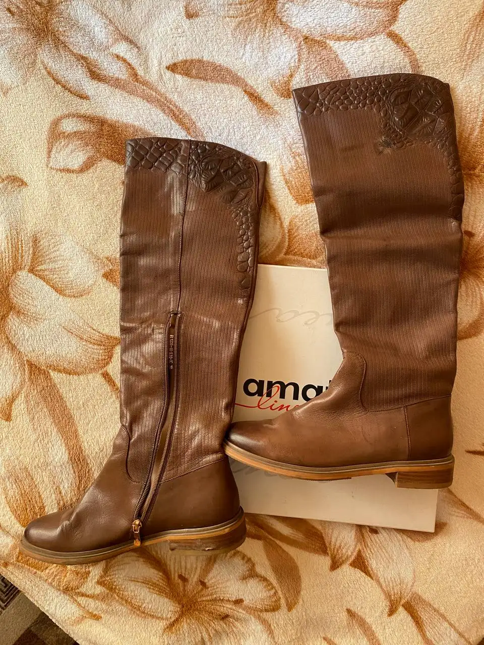 Женские осенние сапоги 38 размер - Обувь (Одежда) в Челябинск