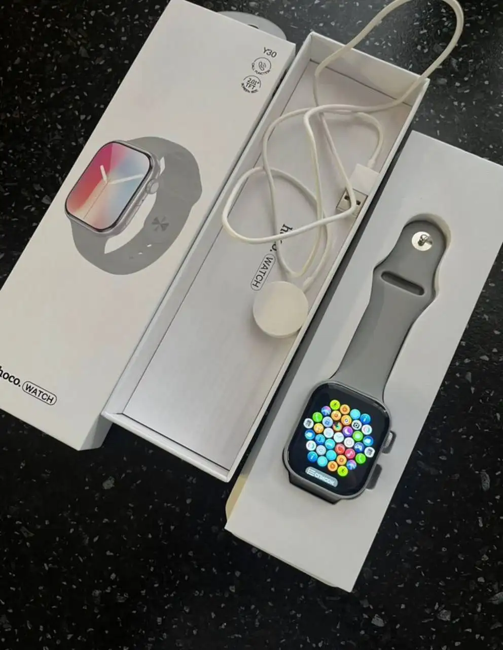 Электронные часы HOCO Y30 б/у - Часы и фитнес-браслеты (Электроника) в Челябинск