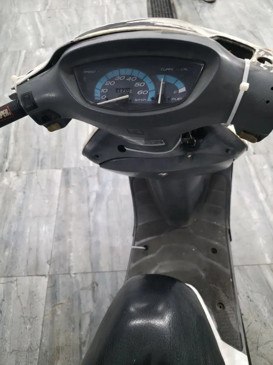 Скутер Honda Dio AF27 рама tact 30 на запчасти или восстановление - Мототехника (Авто) в Челябинск