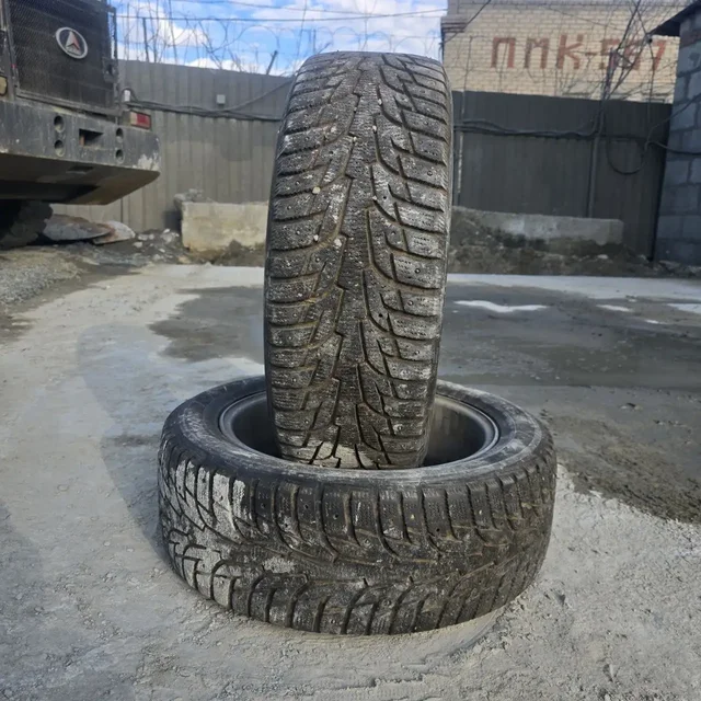 Литые диски с шинами 2 шт. - Шины в Челябинск
