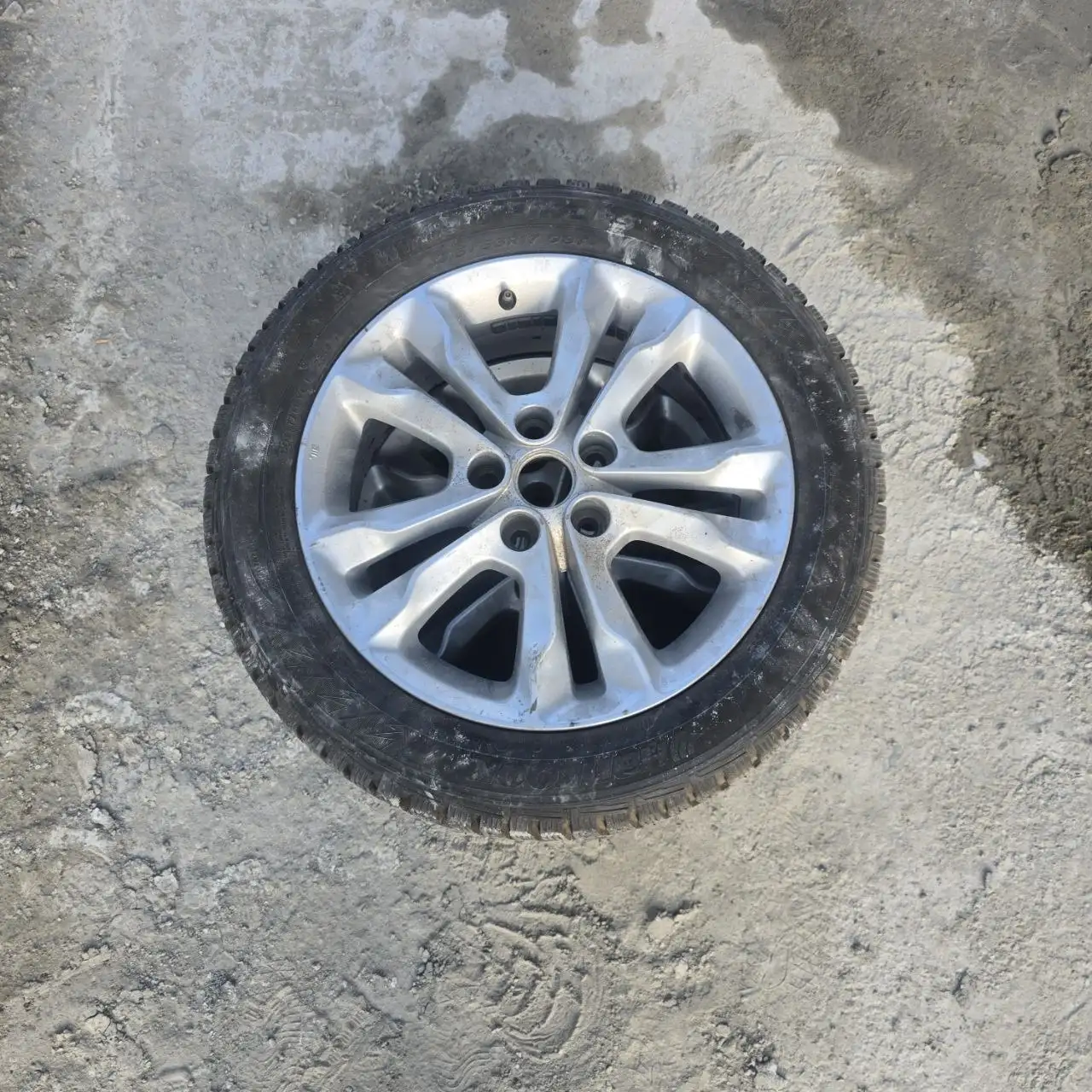 Литые диски с шинами 2 шт. - Шины и диски (Авто) в Челябинск