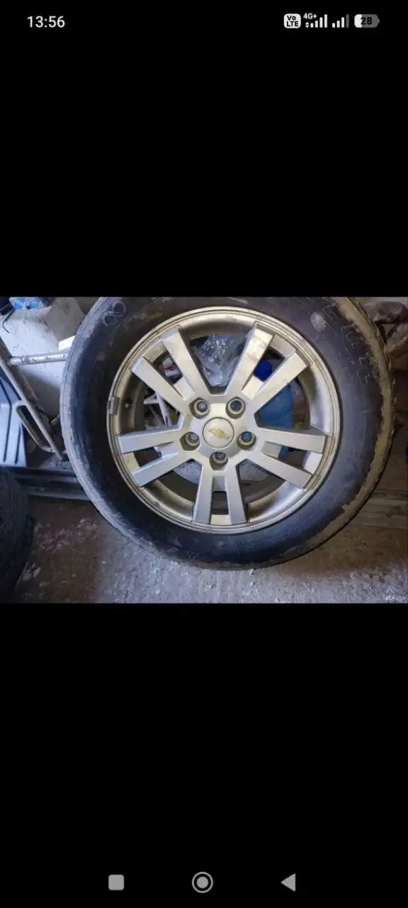 Комплект колес Chevrolet Orlando 16 дюймов - Шины, диски и колёса (Авто) в Челябинск