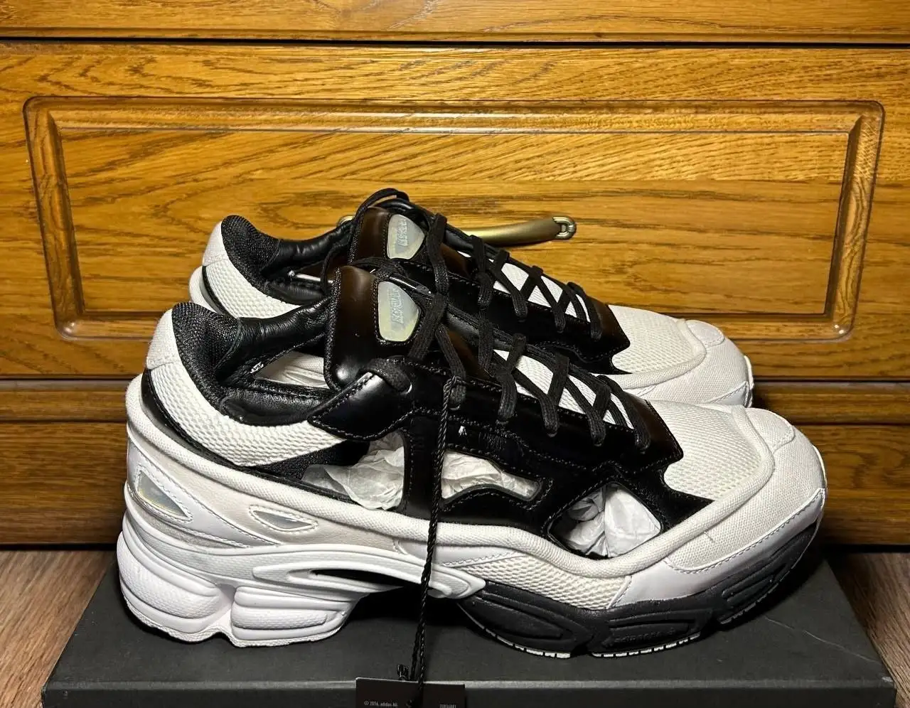 Adidas x RAF Simons Replicant Black/White - Обувь (Одежда) в Челябинск