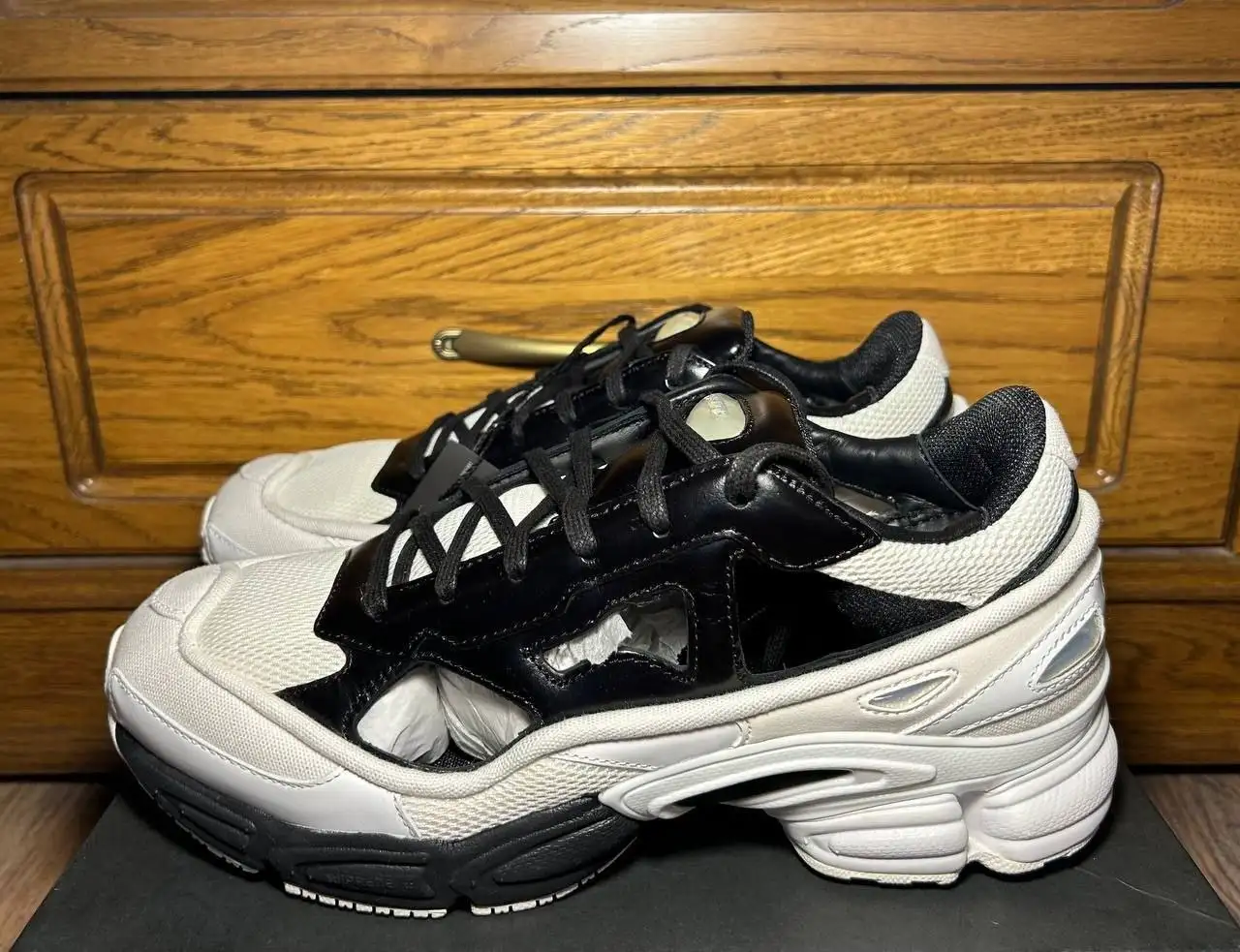 Adidas x RAF Simons Replicant Black/White - Обувь (Одежда) в Челябинск