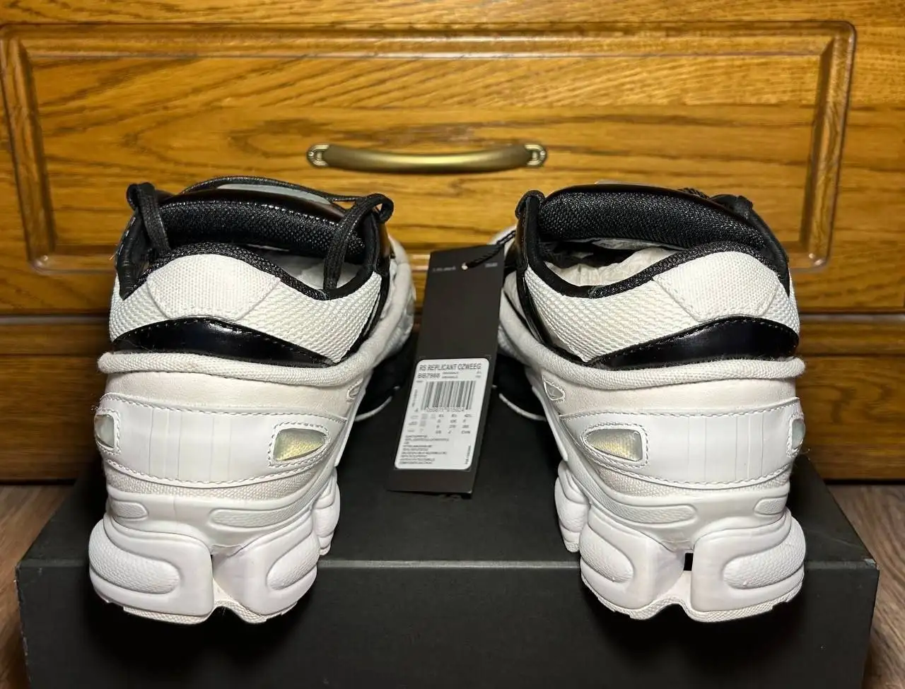 Adidas x RAF Simons Replicant Black/White - Обувь (Одежда) в Челябинск