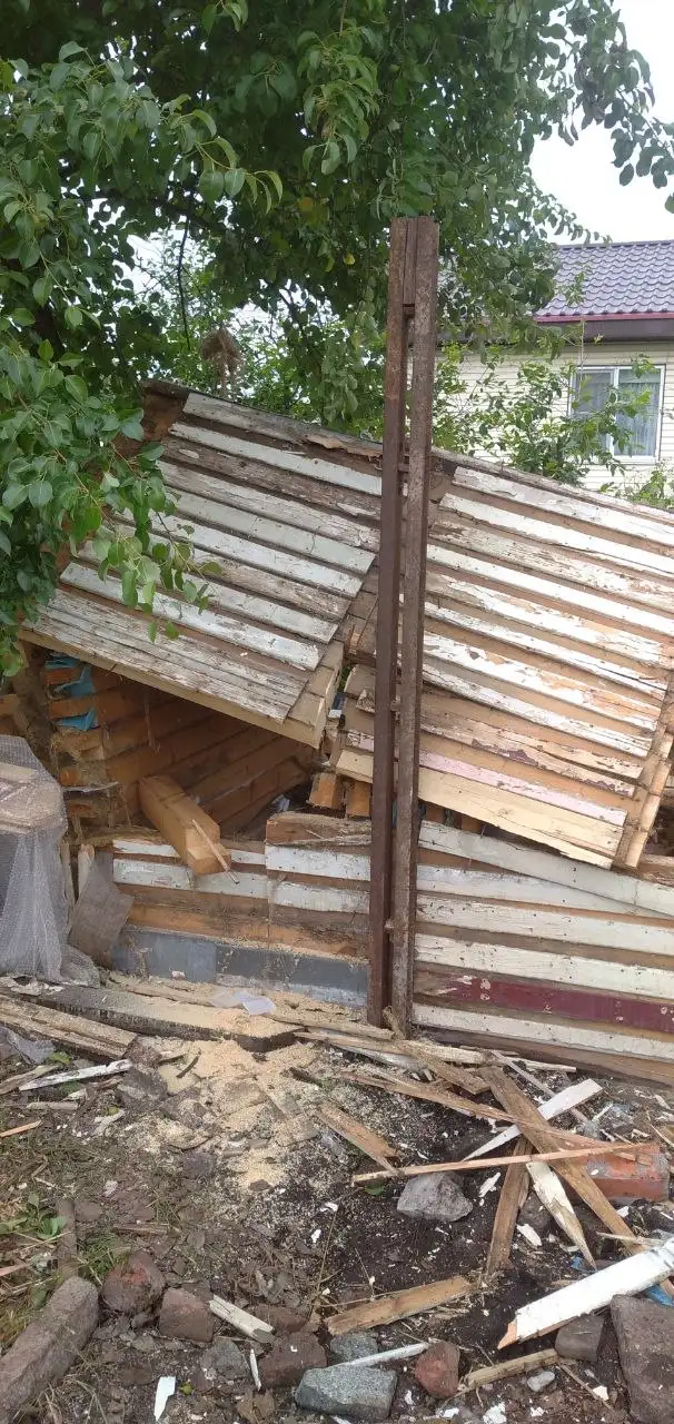 Дрова даром после демонтажа бани - Дрова (Барахолка) в Челябинск