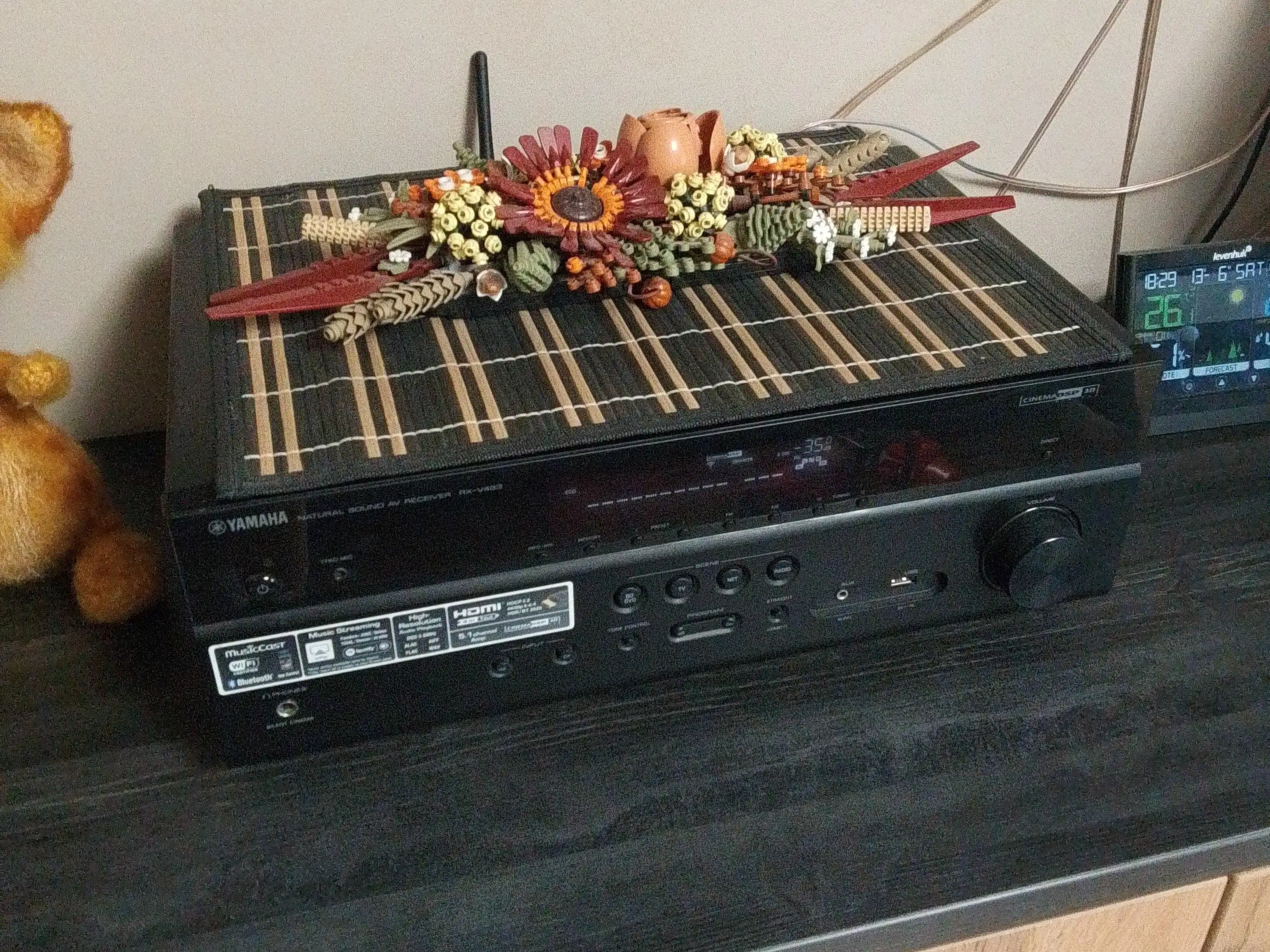 Hi-Fi комплект: ресивер Yamaha RX-V483 и акустика Heco Victa - Аудиотехника (Электроника) в Челябинск