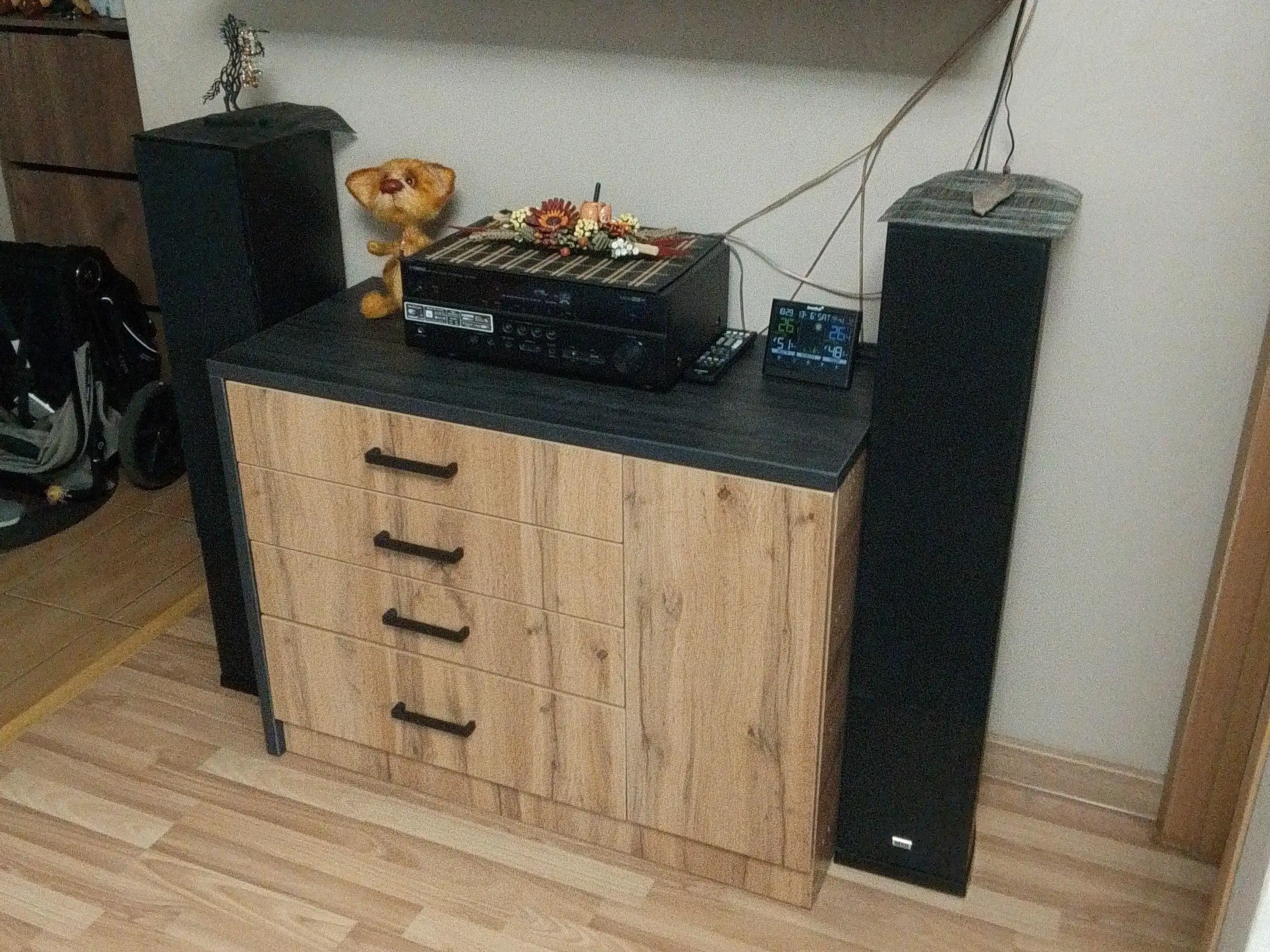 Hi-Fi комплект: ресивер Yamaha RX-V483 и акустика Heco Victa - Аудиотехника (Электроника) в Челябинск