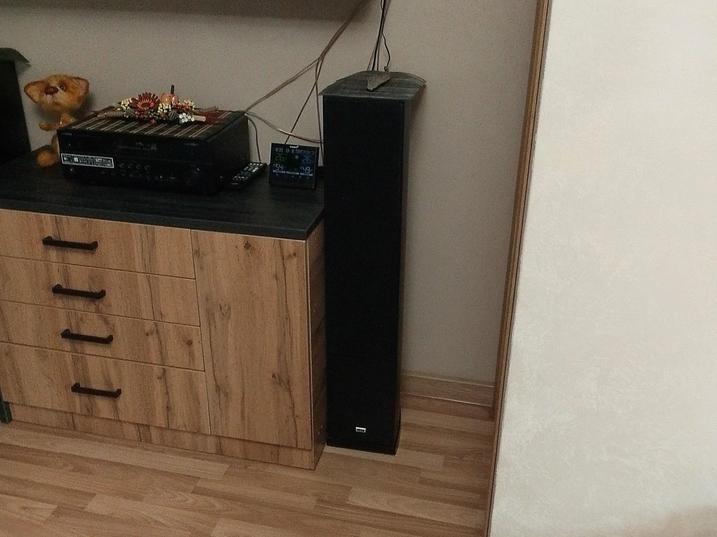 Hi-Fi комплект: ресивер Yamaha RX-V483 и акустика Heco Victa - Аудиотехника (Электроника) в Челябинск