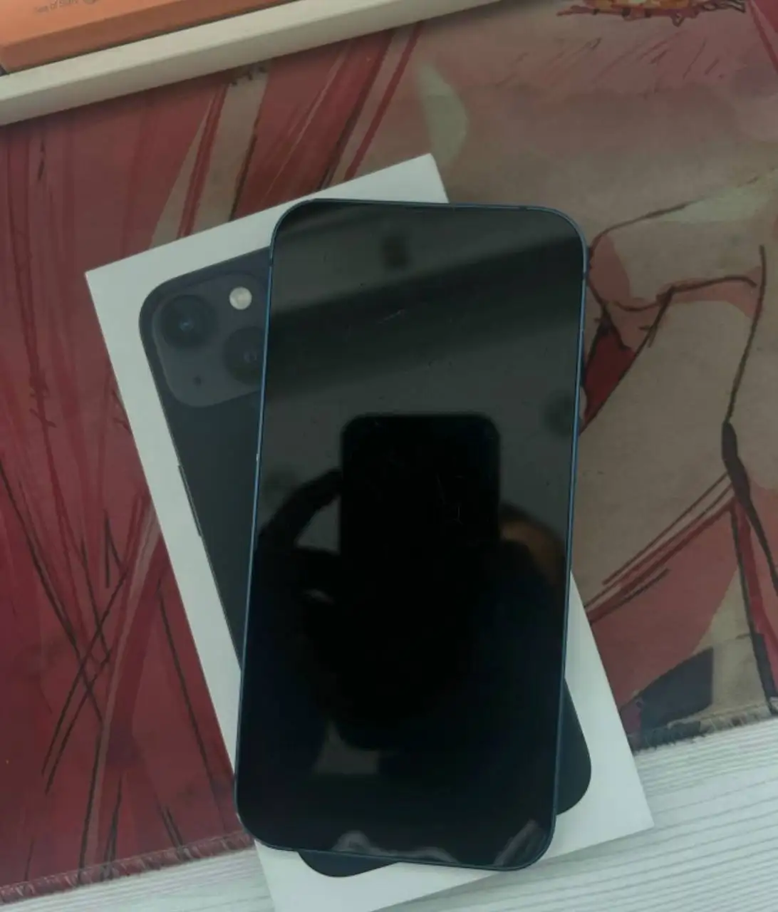 iPhone 13 128GB с дефектом экрана - Сотовые телефоны и аксессуары (Электроника) в Копейск