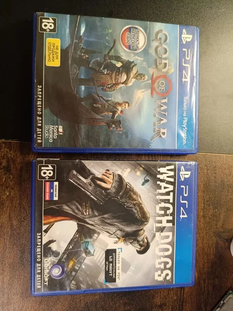 Диски для PS4: God of War и Watch Dogs - Вейп и аксессуары в Челябинск