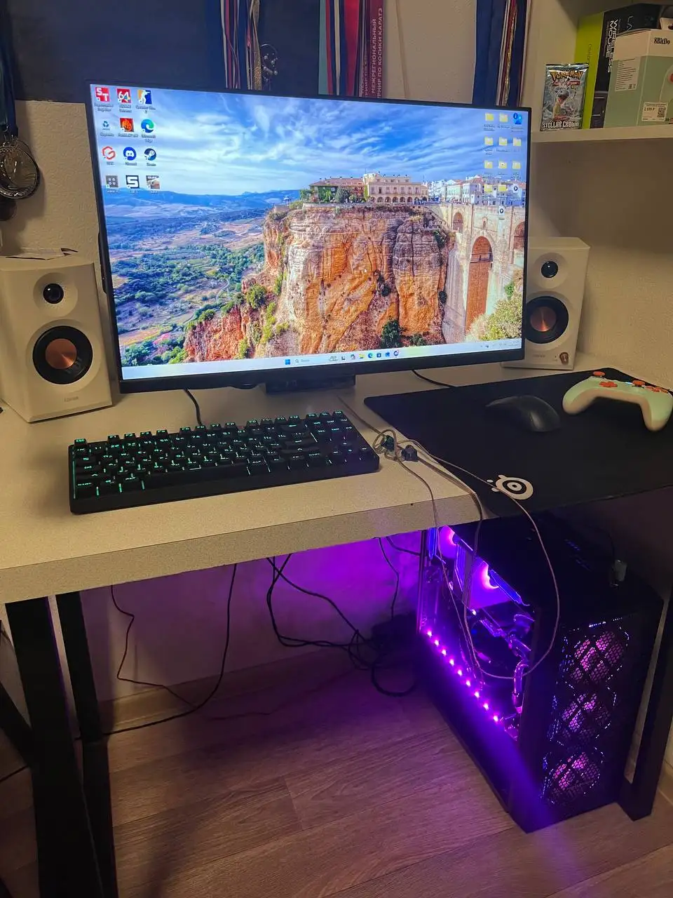 Продажа игрового ПК с RTX 3070 и монитором 300 Гц - Компьютерная техника (Электроника) в Челябинск
