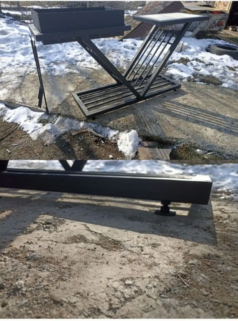 Мангал в стиле лофт