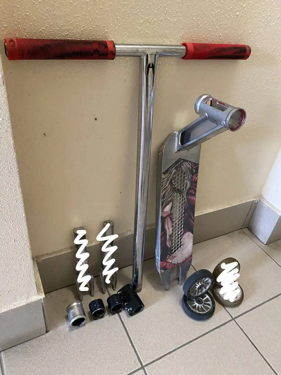 Продам детали для самокатов и велосипедов - Велосипеды и самокаты (Запчасти) в Тюмень