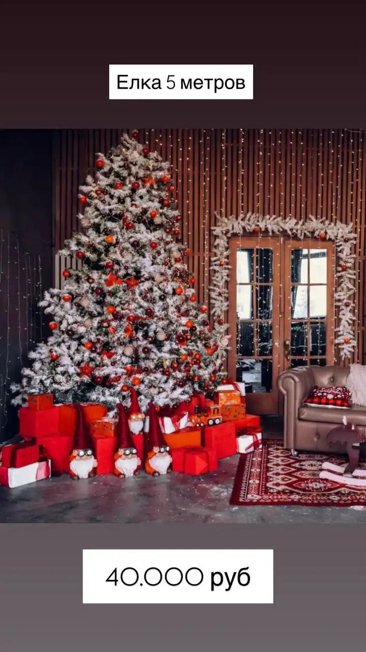 Распродажа новогодних украшений