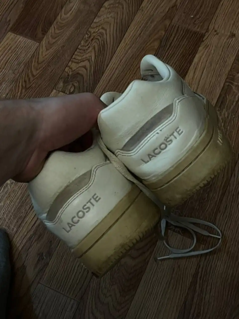 Кеды Lacoste размер 43 натуральная кожа