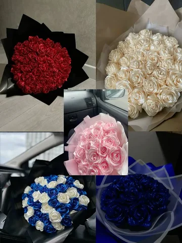 Розы из атласных лент на заказ - Хобби и отдых в Нижний Новгород