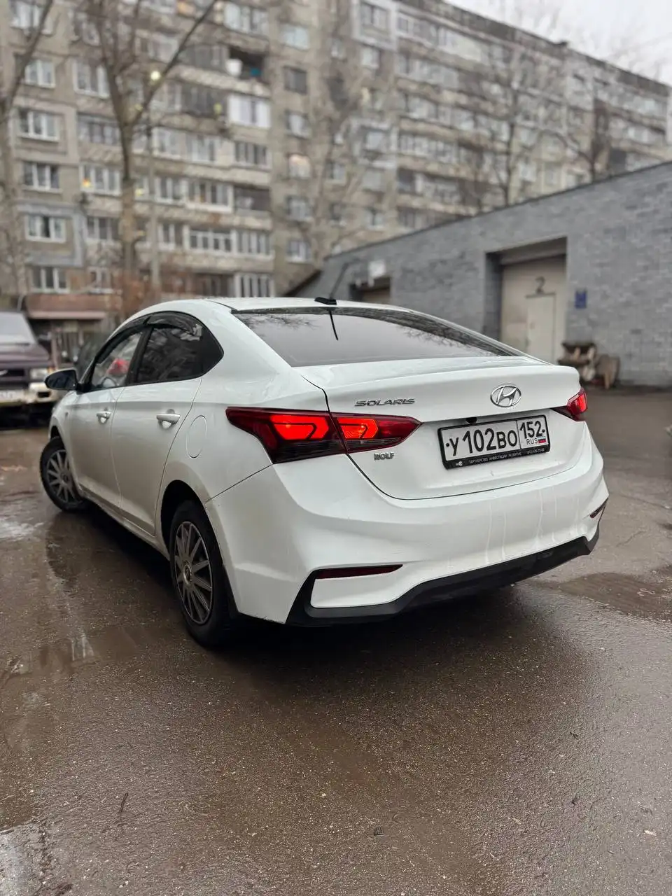 Hyundai Solaris 2017 года в отличном состоянии