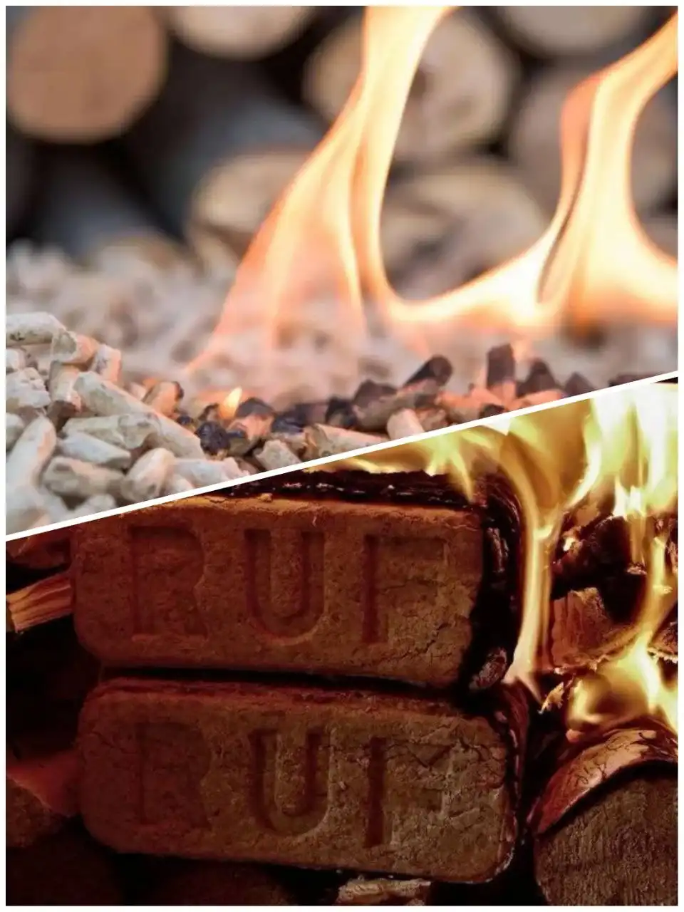 Топливные пеллеты и брикеты из лиственницы и сосны